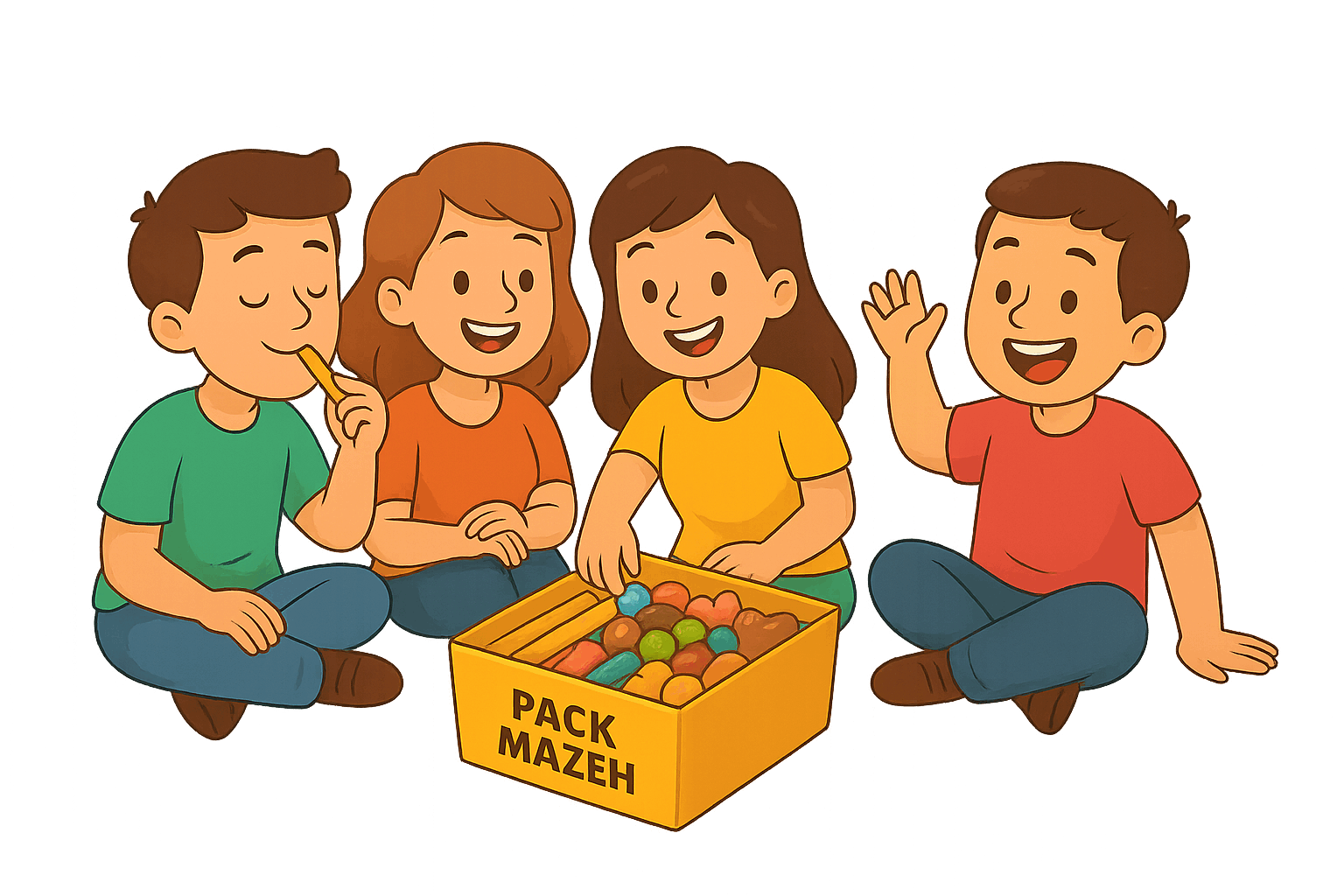 داستان پک مزه